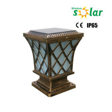 China venta por mayor luces Solar/Solar puerta Post Solar y luces jardín luces JR-CP12